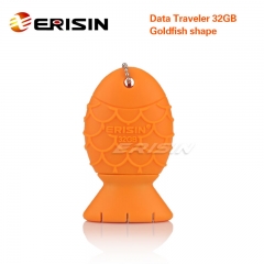 ERISIN ES332 32GB USB 3.0 Flash Stick Pen Memory Drive Data Traveler Goldfish